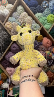 Crocheted Giraffe Gary the Giraffe