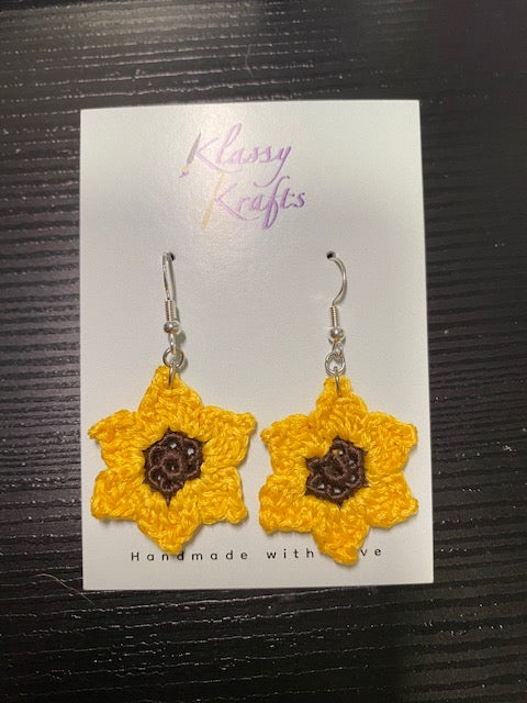 Sunflower Earrings
