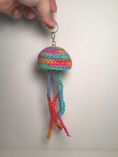 Jellyfish Keychain