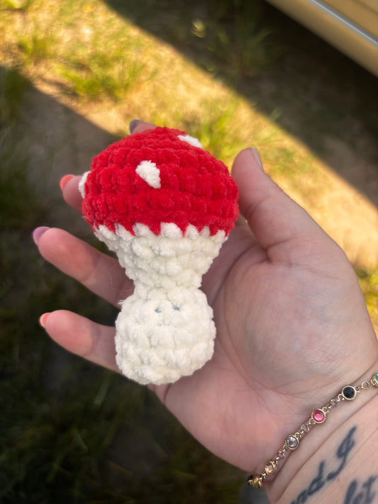 Popping Mushroom Crocheted