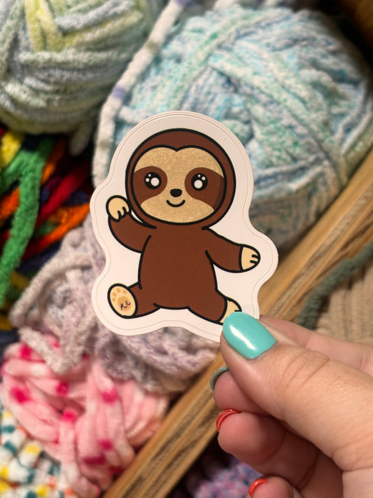 Sammy the Sloth Sticker