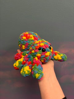 Spike the Crocheted Spider Handmade Plush