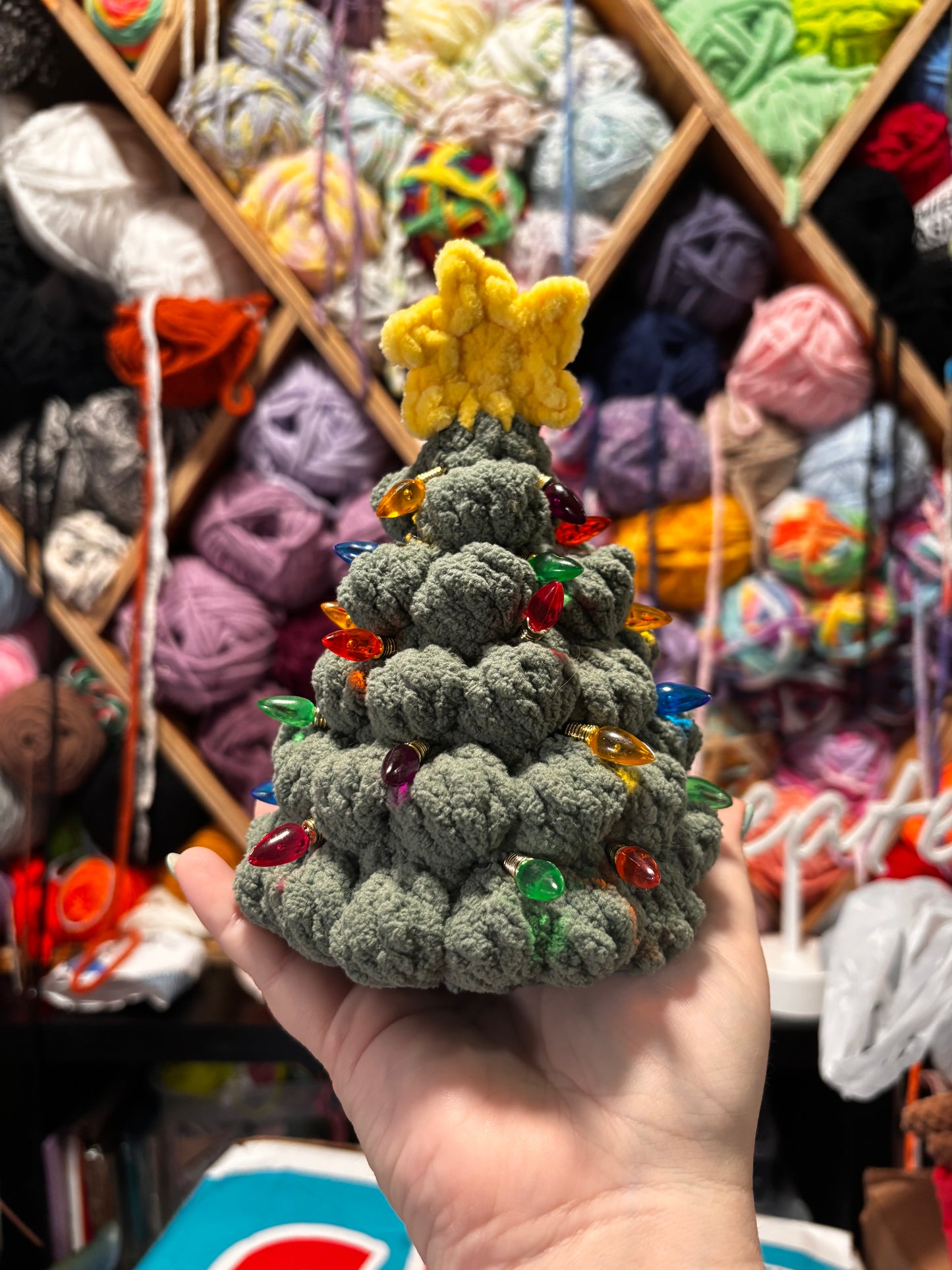 Crocheted Christmas Trees