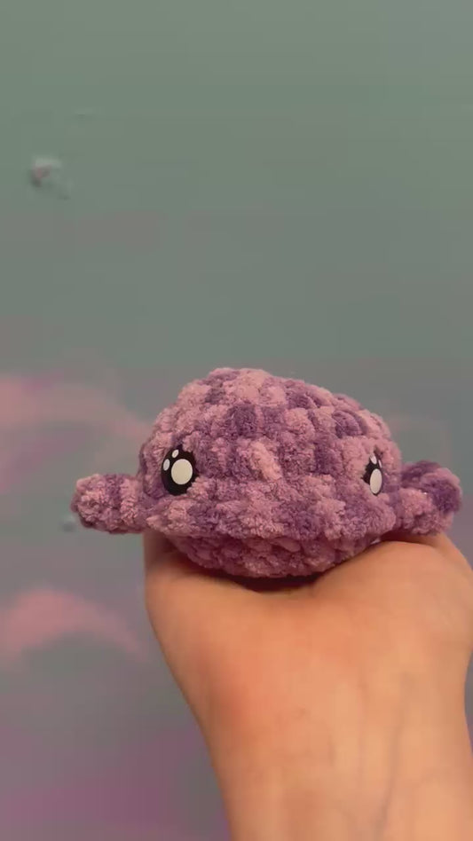 Small Crocheted Whale